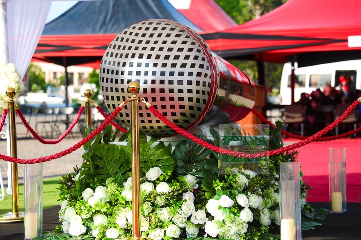 Scores pay last respects as Wulomei’s Naa Amanua is buried in mic-shaped coffin [Photos]