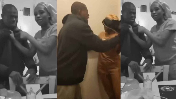 Belgian Woman In Viral Video Beating Elderly Man Cries “Blood” After The Man Sacked Her From His House