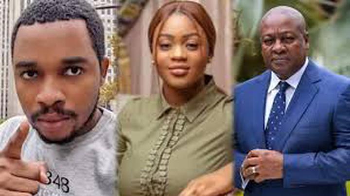 Twene Jonas fires Farida Mahama on Live session for not falling in love with him