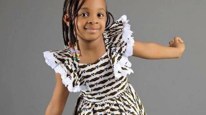 Beautiful African Prints Styles For Little Girls