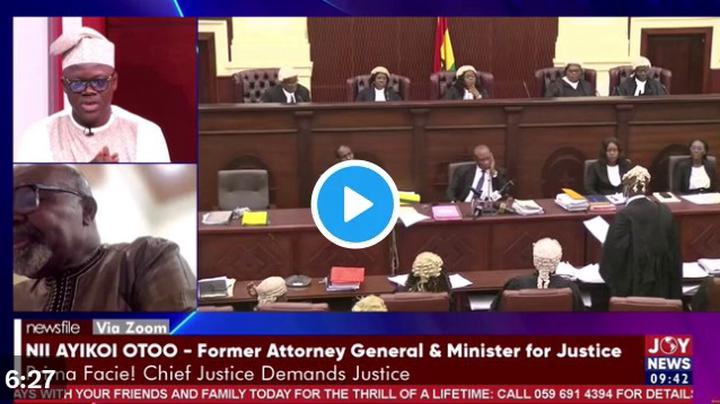 Ayikoi Otoo Strikes Back As Calls For Chief Justice’s Removal Escalate