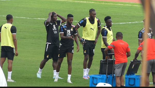 Watch Black Stars’ first training ahead of Chad clash