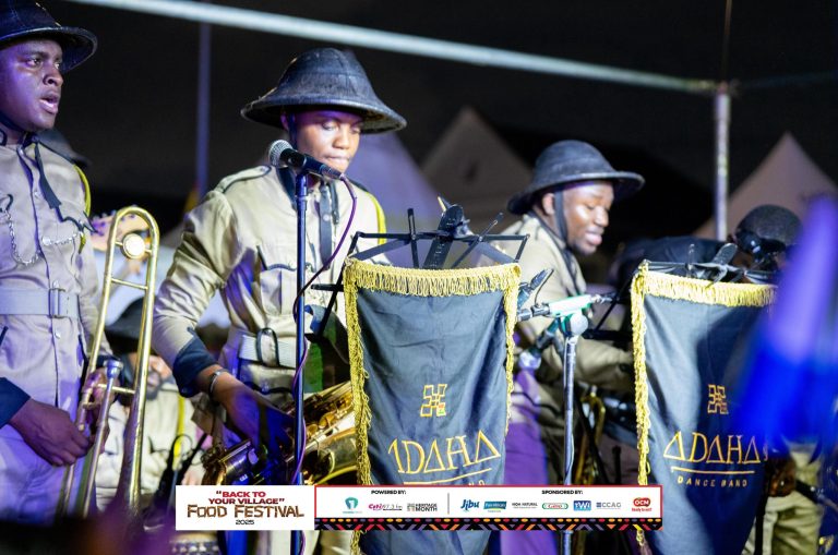 Adaha Dance Band electrifies ‘Back to Your Village’ Food Festival with indigenous Ghanaian music