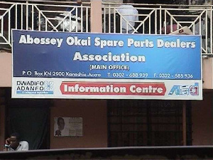 Abossey Okai spare parts dealers deny price hike links to fare increases
