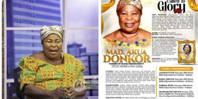 Akua Donkor goes home tomorrow