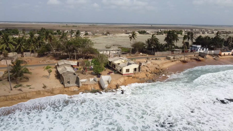 Coastal erosion in Volta Region: James Gunu declares ‘state of emergency’
