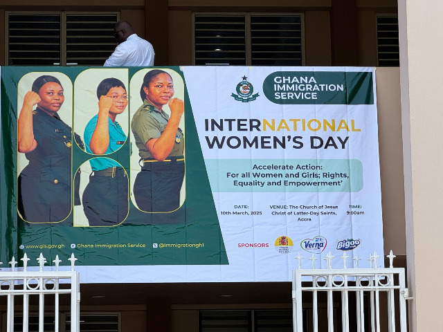 Ghana Immigration Uses Church Stake Center for International Women’s Day