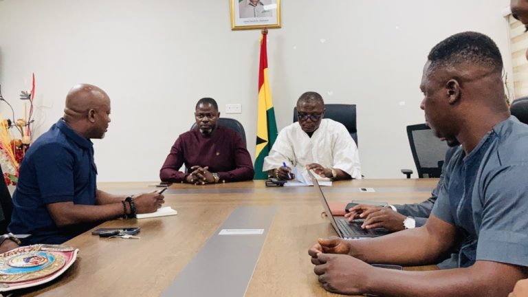 Sports Minister Kofi Adams meets Bronx Boxing Gym champions; promises support for Ghana boxing