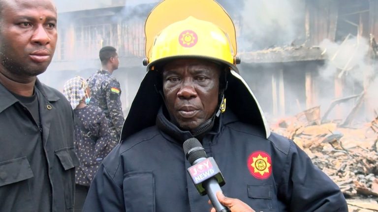 Adum fire fully extinguished – GNFS confirms after two-day blaze