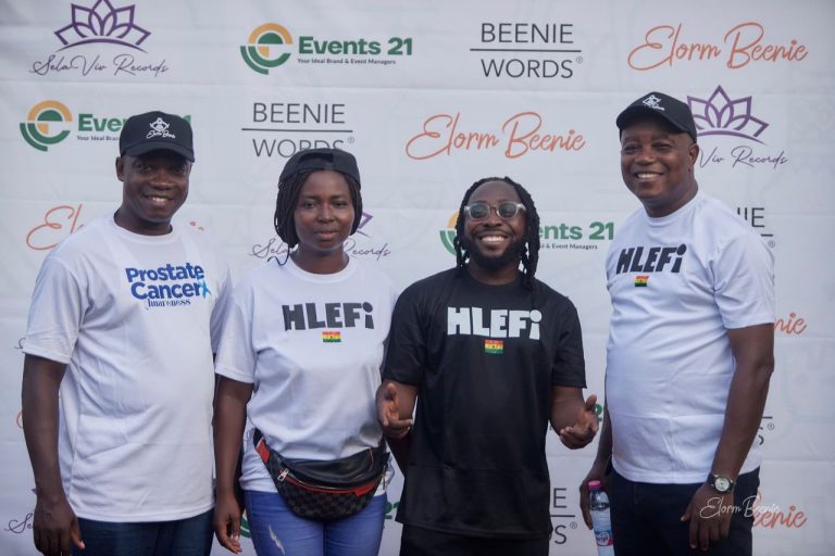 Philanthropist, Elorm Beenie launches prostate cancer awareness campaign in Hlefi
