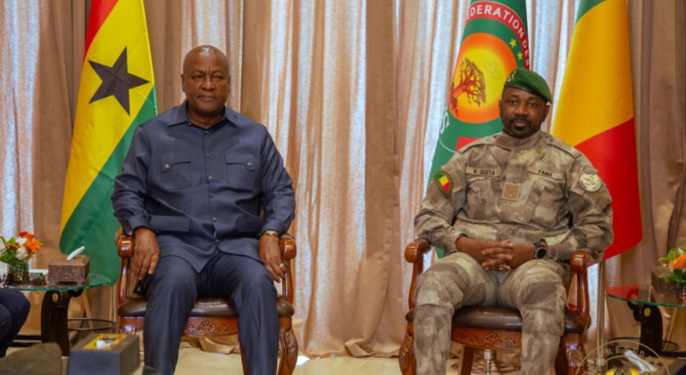 Mahama champions collaboration, trade during Bamako visit