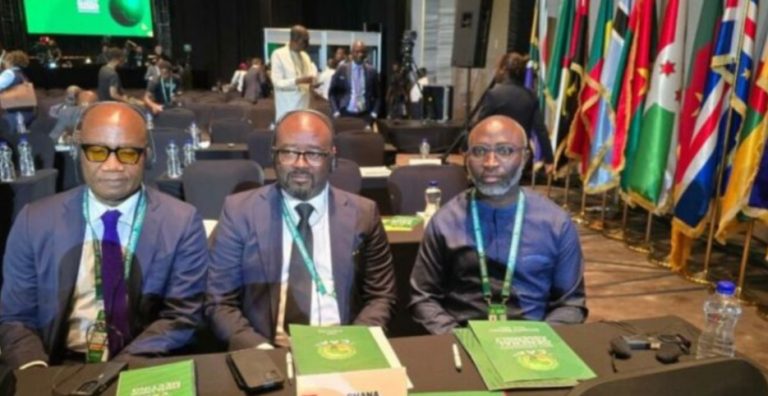 Three-man Ghanaian delegation arrive in Cairo for CAF Extraordinary General Assembly