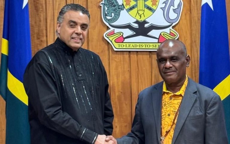 Evangelist Dag Heward-Mills meets Prime Minister of Solomon Islands  