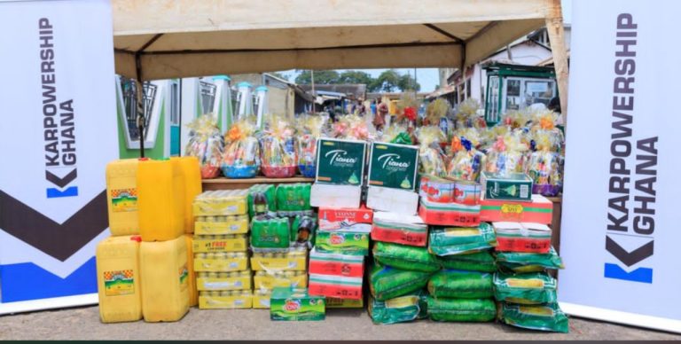 Karpowership Supports Sekondi Muslim Community with Food donation for Ramadan 