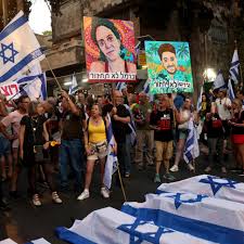 Thousands of Israelis demonstrate for new hostage deal