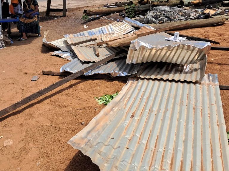 Rainstorm kills 7-year-old girl in Damongo, shops damaged