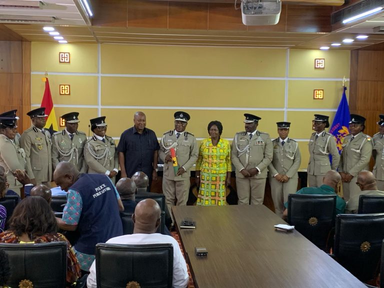 IGP vows to uphold Police traditions and Mahama’s reset agenda
