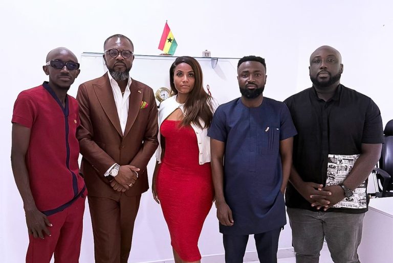 Entertainment Week Ghana team meets KOD to discuss cultural initiatives