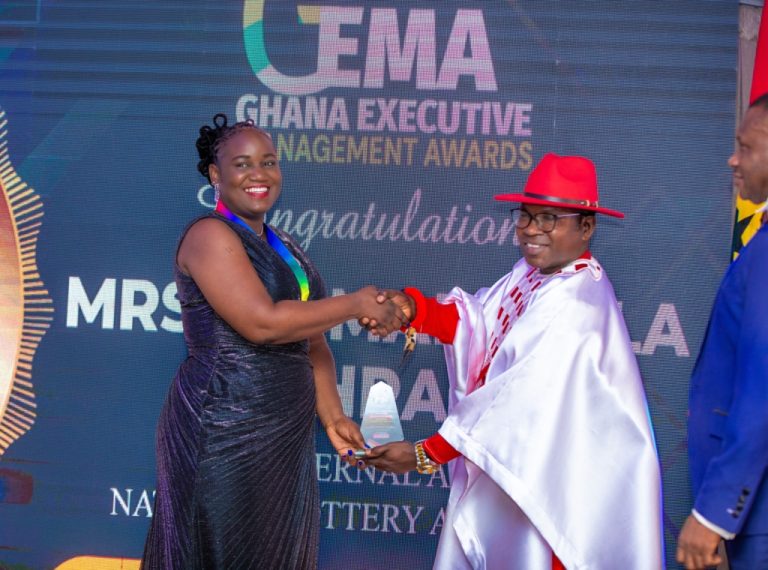 NLA’s Chief Internal Auditor honoured  at the Ghana Executive Management Awards
