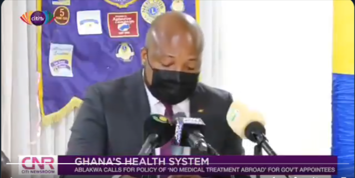 “No medical treatment abroad” – Ablakwa’s old video resurfaces amidst Veep’s medical treatment abroad