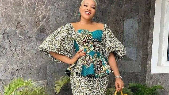 Classic Ankara-inspired skirt and blouse styles for various occasions