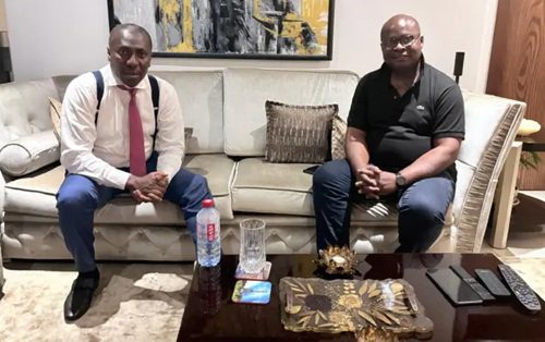 Minority leader Afenyo-Markin visits former BoG Governor after security raid