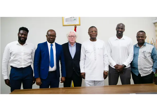Black Stars Technical Team Meets Sports Minister