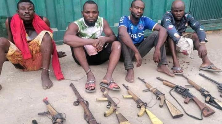 Two Terror Suspects Detained on Accra-Bound Bus, Weapons and Ammunition Seized