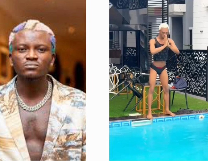 Portable and James Brown clash over the crossdresser’s swimming video