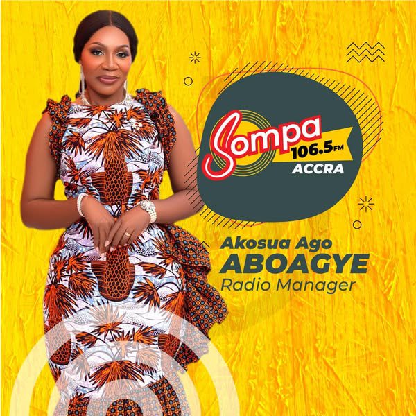 Akosua Ago Aboagye joins Sompa FM as Accra branch radio manager