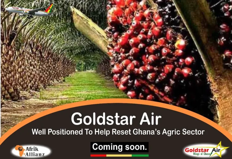 Goldstar Air Well Positioned To Help Reset Ghana’s Agric Sector