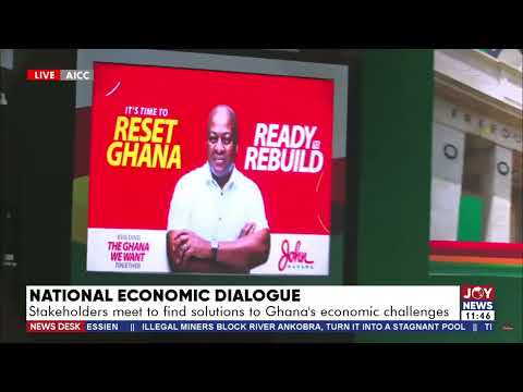 ‘I was uncomfortable watching myself’ – Mahama says after documentary at Economic Dialogue