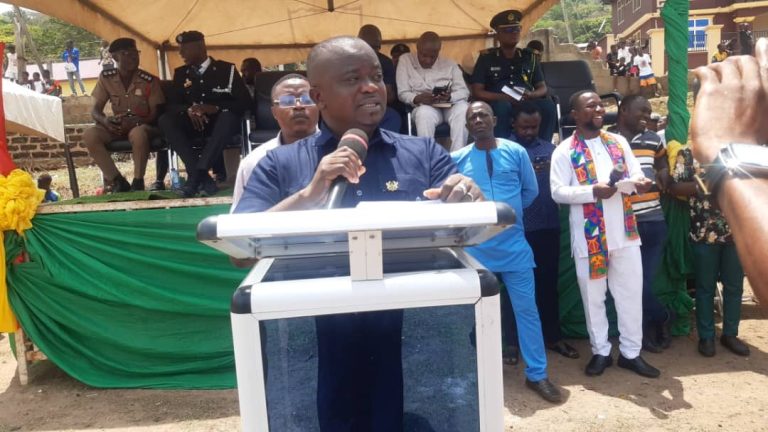 Kumawu MP pledges commitment to improve the living conditions of the people