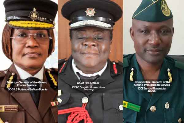 Mahama Appoints New Heads of Security Services