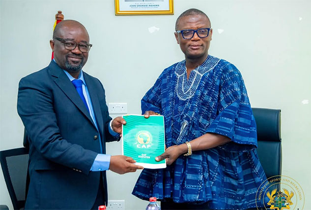 GFA Delegation Pays Courtesy Call On Sports Minister