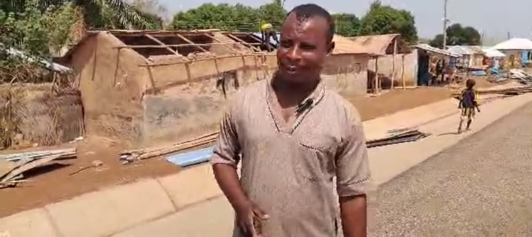 Devastating storm leaves hundreds homeless in Demonayili