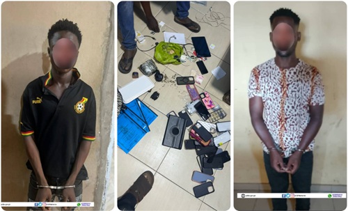 Ashaiman: Police arrest two suspects in robbery of businessman