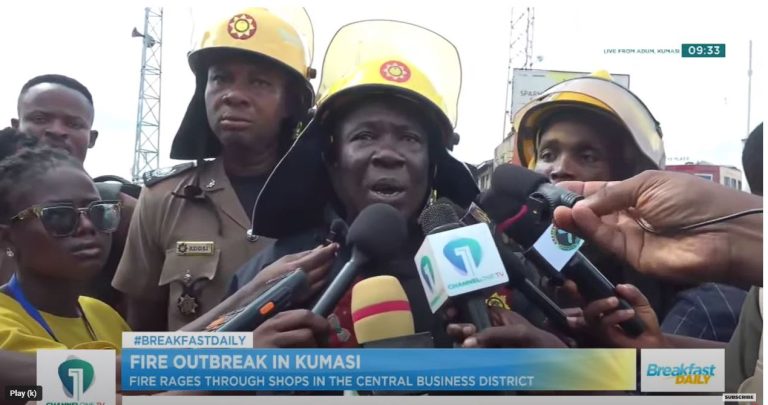 Lack of access worsened fire spread – Ashanti Fire Commander