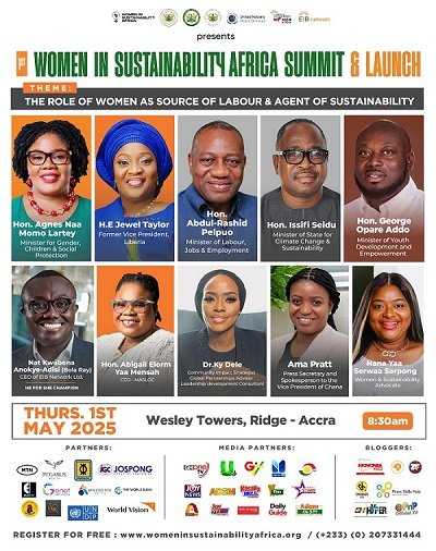 All set for Women In Sustainability Africa Summit and launch on May 1