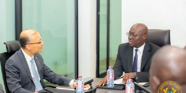 Finance minister meets Chinese Ambassador to discuss Ghana–China cooperation