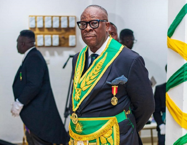 Meet the incoming Grandmaster of the Grand Lodge of Ghana