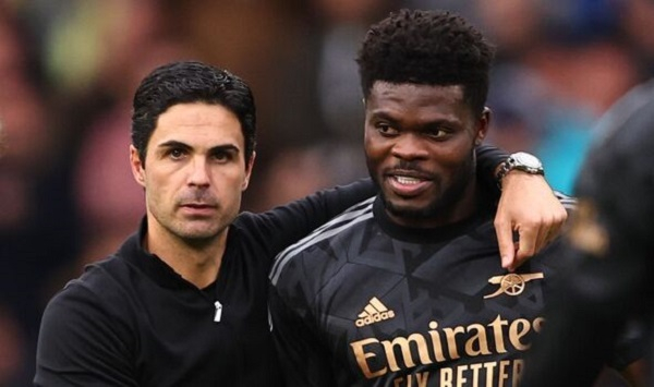 Arsenal fans blast Mikel Arteta over reports Partey might not be fit to face Real Madrid