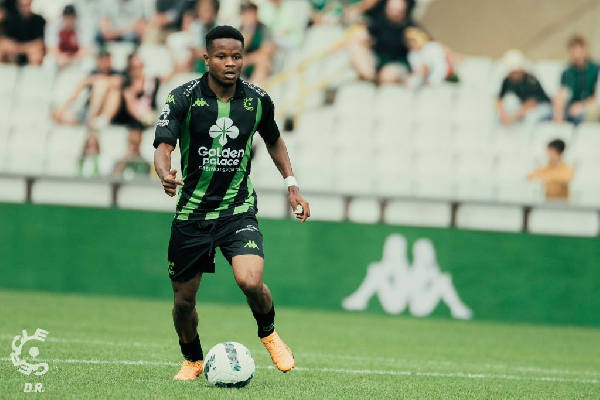 Midfielder Lawrence Agyekum scores in Cercle Brugge commanding advantage in relegation playoff