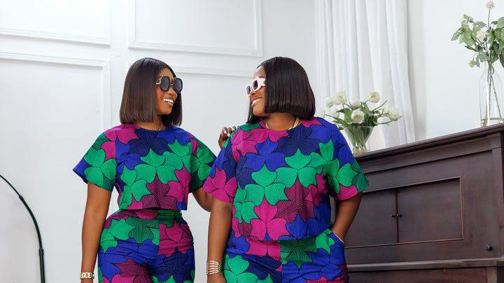 Two-Piece Outfits: Pants Ankara Styles