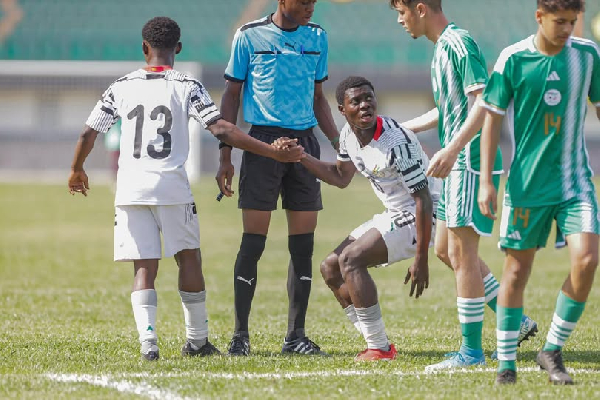 Ghana U-15 boys cruise past Algeria to seal semifinal spot