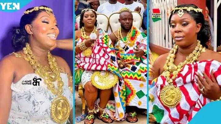 Diana Asamoah Weds in Kumasi, Bypasses Rumored Partner Opoku Bilson