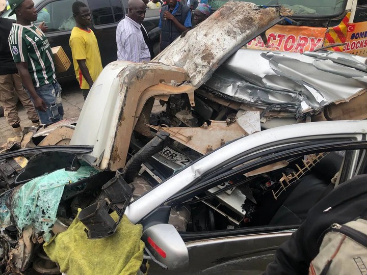 Tragic Accident on Circle Ringway Stretch; over ten cars damaged, several injured