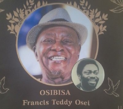 Legendary Teddy Osei of Osibisa fame laid to rest