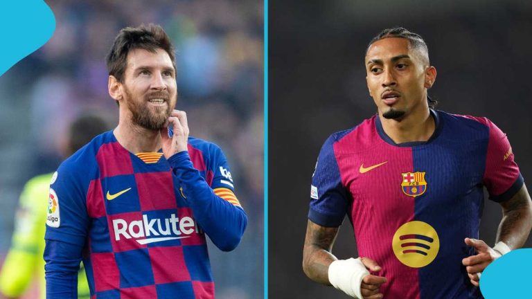 Raphinha equals incredible Lionel Messi record as Barcelona destroy Dortmund