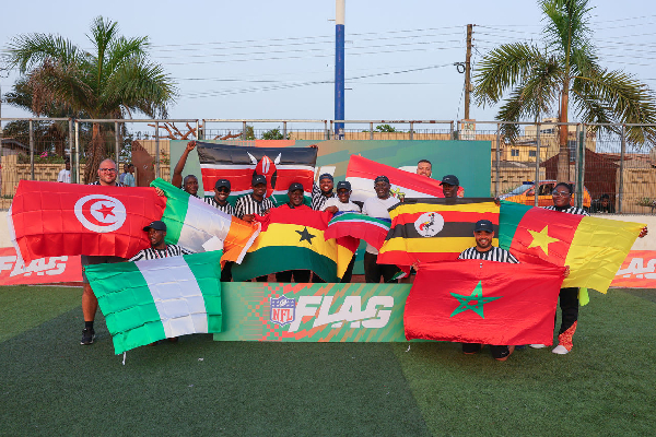 NFL and IFAF host flag football development clinic in Ghana